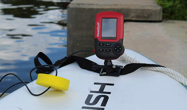 HawkEye  FISHTRAX™ 1CHANDHELD FISH FINDER WITH HD COLOR VIRTUVIEW™ DISPLAY